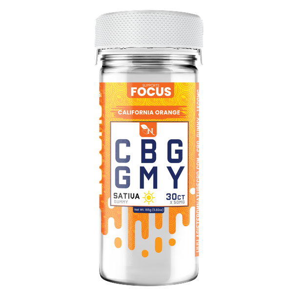 AGFN CBG GMY CBG SATIVA Gummies I 1500MG/30ct/Jar