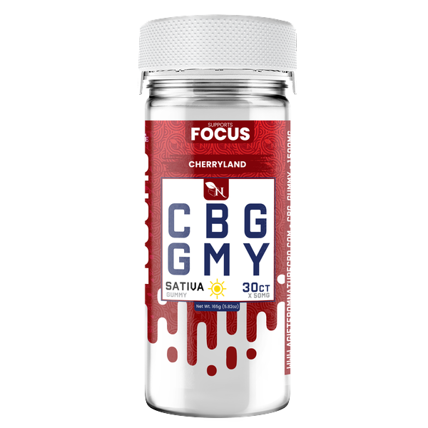 AGFN CBG GMY CBG SATIVA Gummies I 1500MG/30ct/Jar