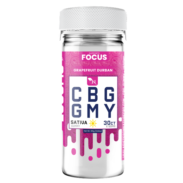 AGFN CBG GMY CBG SATIVA Gummies I 1500MG/30ct/Jar