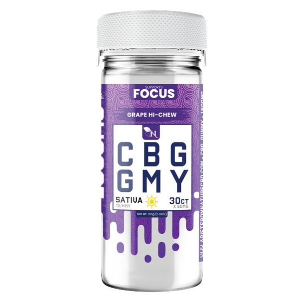 AGFN CBG GMY CBG SATIVA Gummies I 1500MG/30ct/Jar