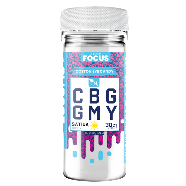 AGFN CBG GMY CBG SATIVA Gummies I 1500MG/30ct/Jar