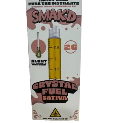 Smakd Honey Gold THC Pure Distillate Syringes 2g