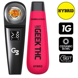 Lost Geek THC Disposable DAB 1G - 5CT