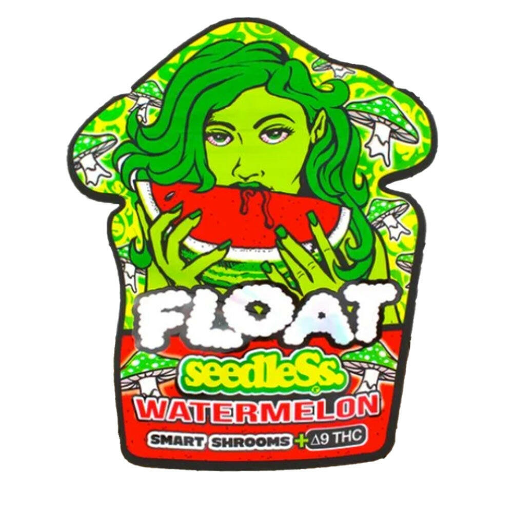 Float 100MG Delta 9 THC Hemp Derived Vegan Smart Shrooms Gummies