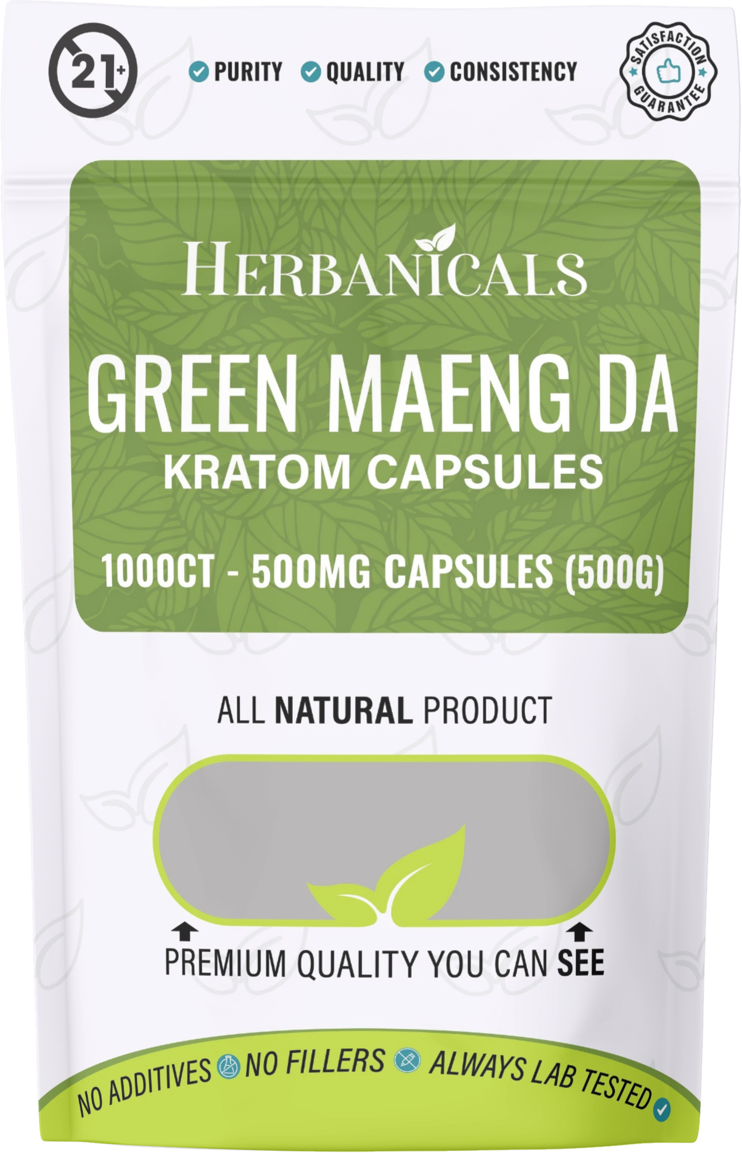 Herbanicals Premium Quality Kratom Capsules