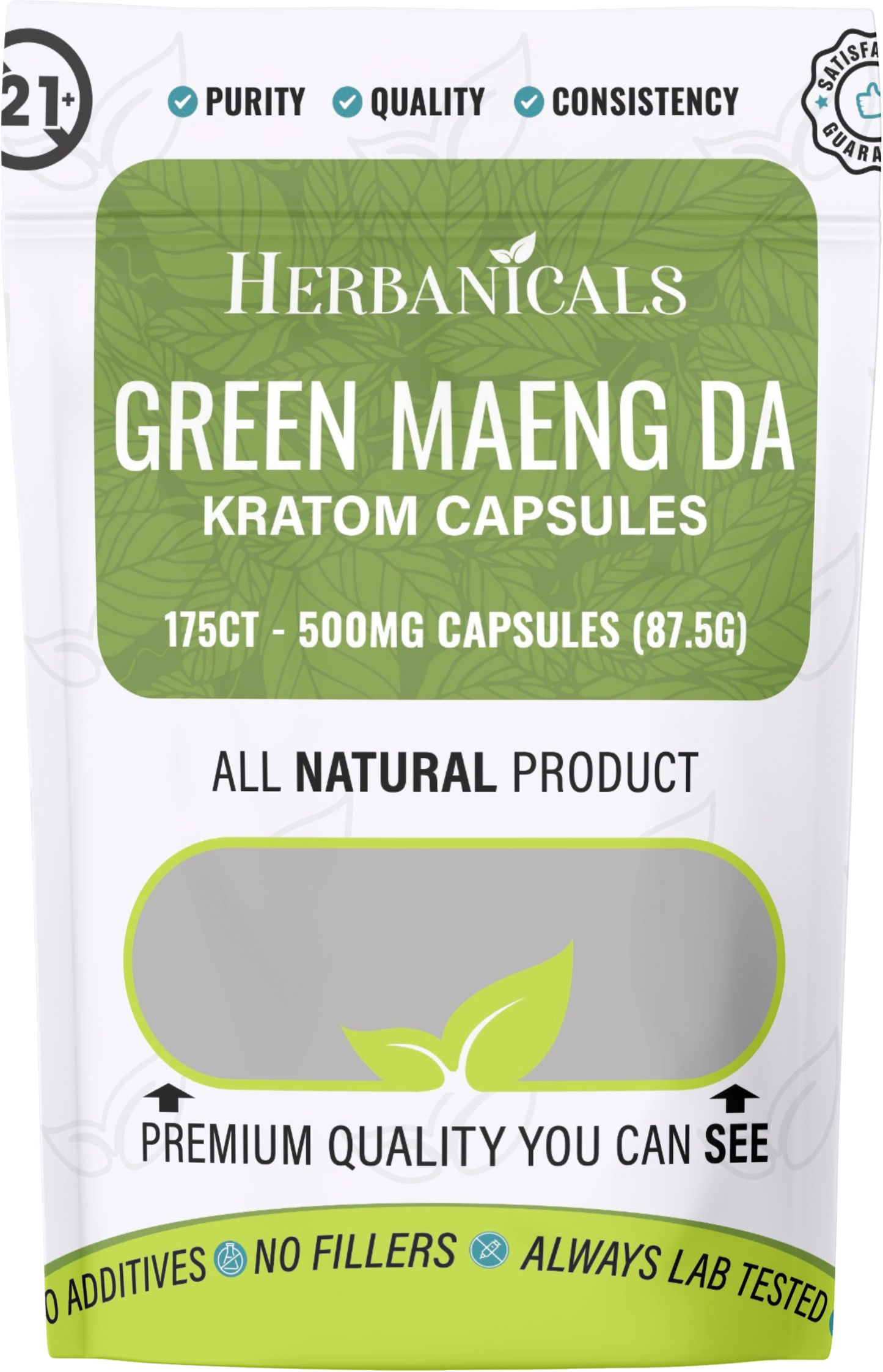 Herbanicals Premium Quality Kratom Capsules