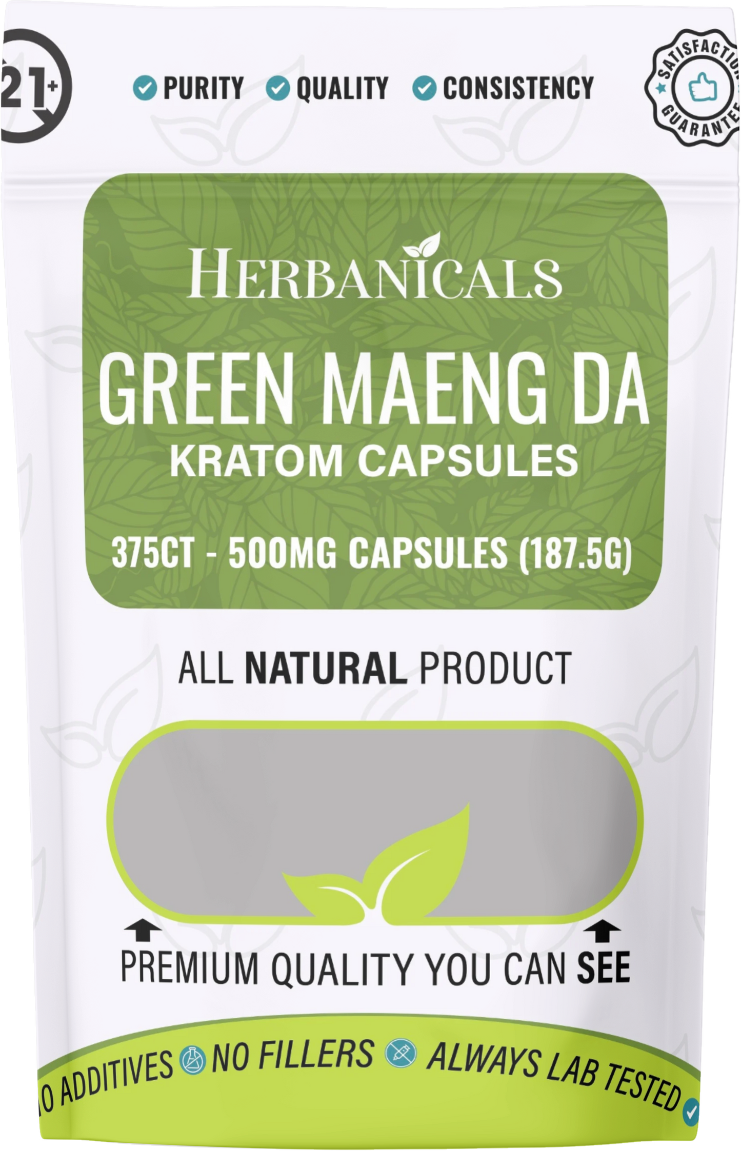 Herbanicals Premium Quality Kratom Capsules