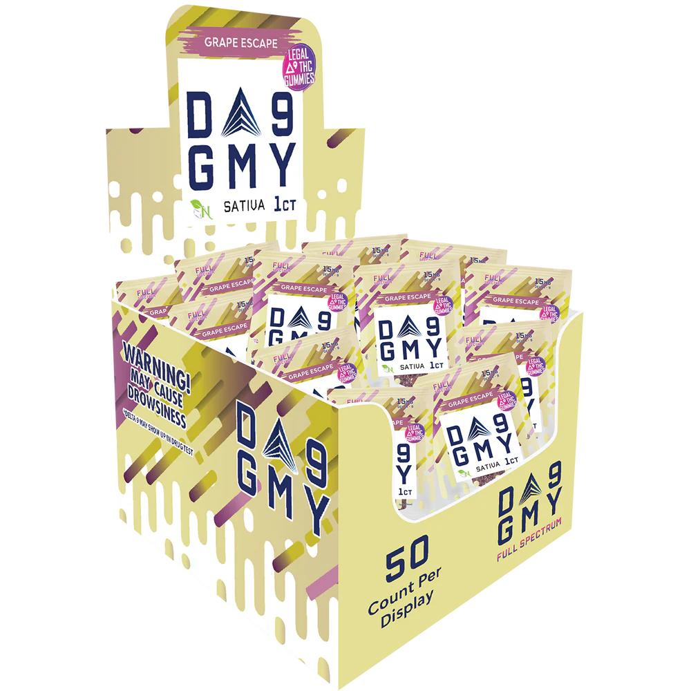 AGFN DELTA 9 THC GUMMIES Single Serve I 1ct