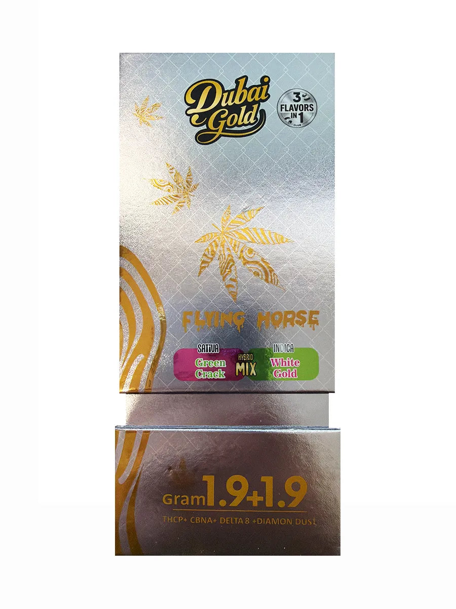Flying Horse Dubai Gold Disposable Vapes I 3.8GM