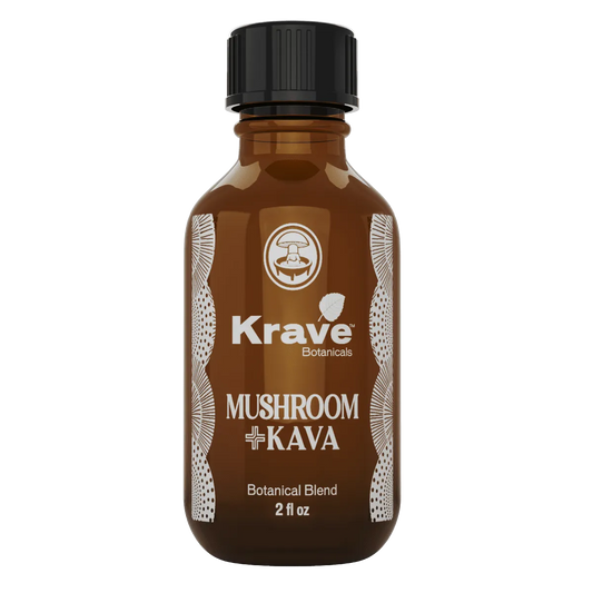 Krave Mushroom and Kava Blend Extract Shot – 2Oz