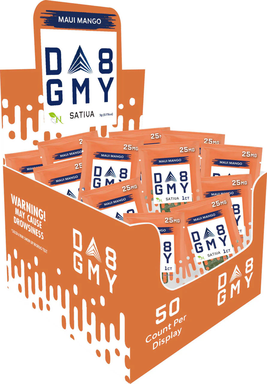 AGFN D8 GMY Delta-8 THC Single Serve Gummies I 1ct