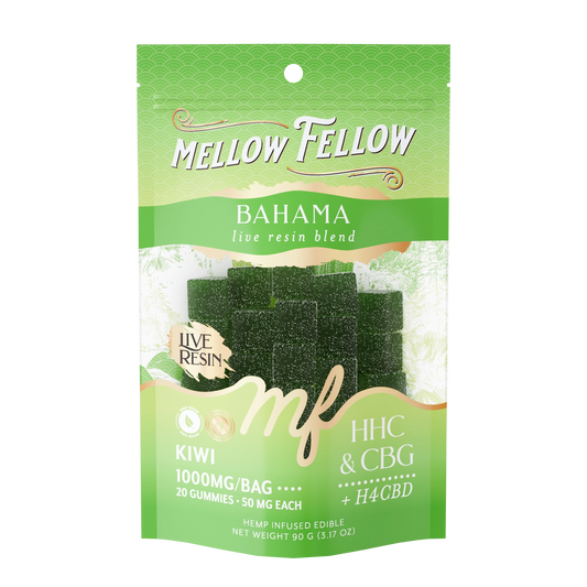 Mellow Fellow Bahama Blend Edibles Live Resin M-Fusion 1000mg