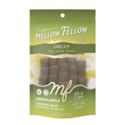 Mellow Fellow Live Resin M-Fusion Edibles 1000mg
