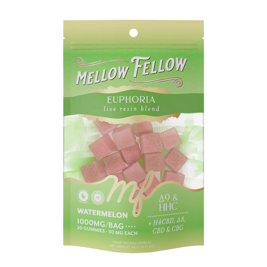 Mellow Fellow Live Resin M-Fusion Edibles 1000mg