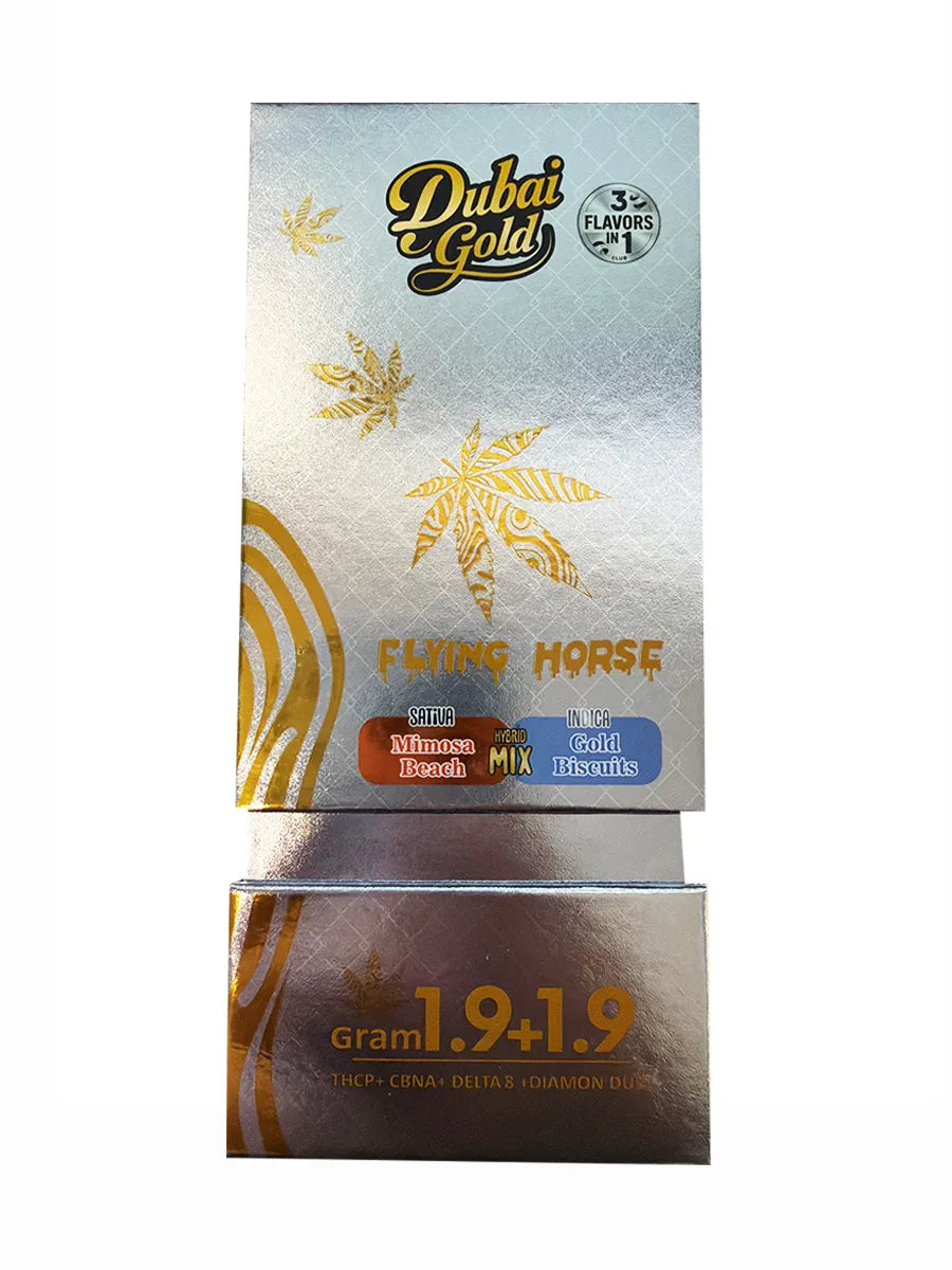 Flying Horse Dubai Gold Disposable Vapes I 3.8GM