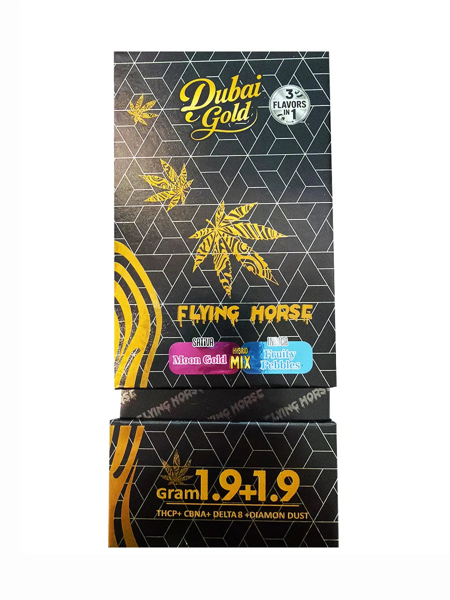 Flying Horse Dubai Gold Disposable Vapes I 3.8GM