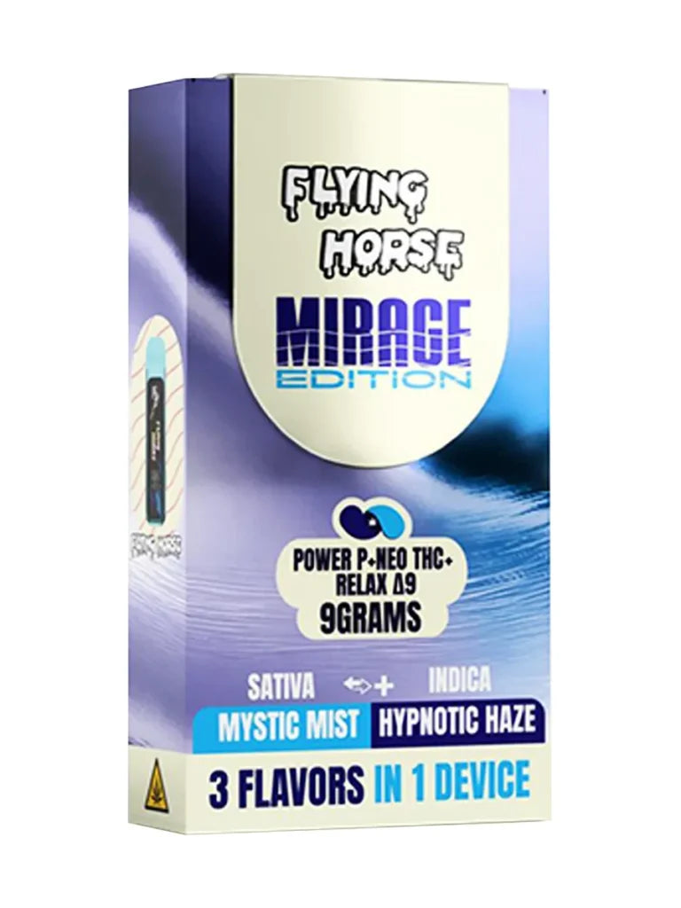 Flying Horse Mirage Edition Vape 9G- 3 Flavors in 1