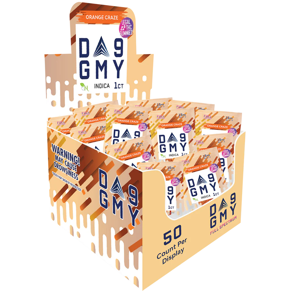 AGFN DELTA 9 THC GUMMIES Single Serve I 1ct