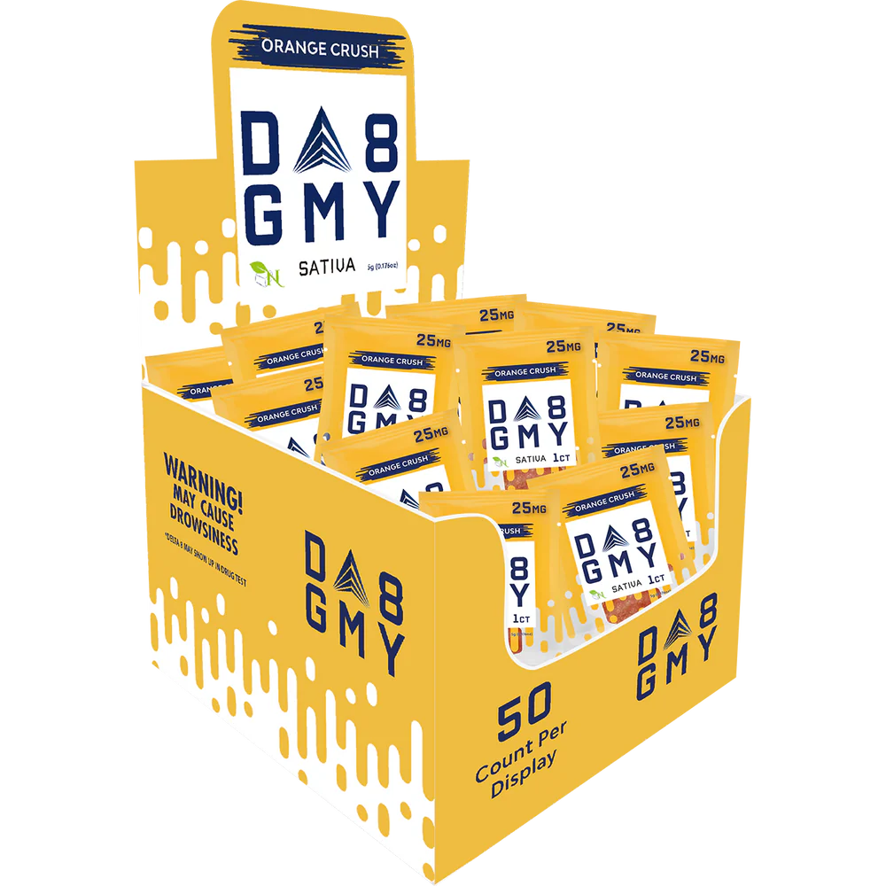 AGFN D8 GMY Delta-8 THC Single Serve Gummies I 1ct