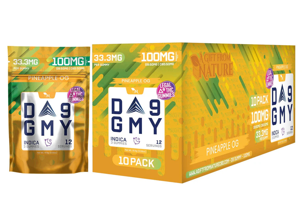 AGFN D9 GMY THC Gummies I 3CT