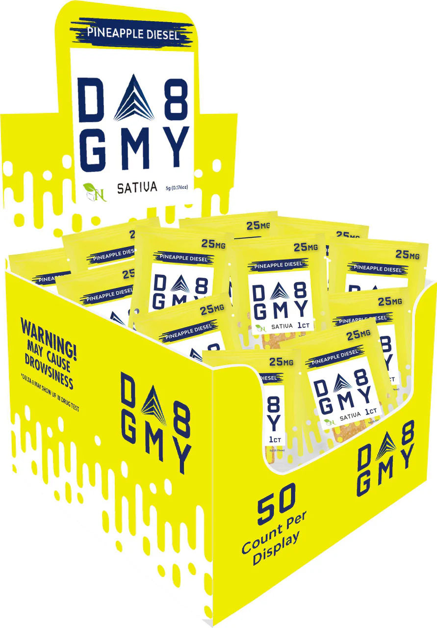AGFN D8 GMY Delta-8 THC Single Serve Gummies I 1ct