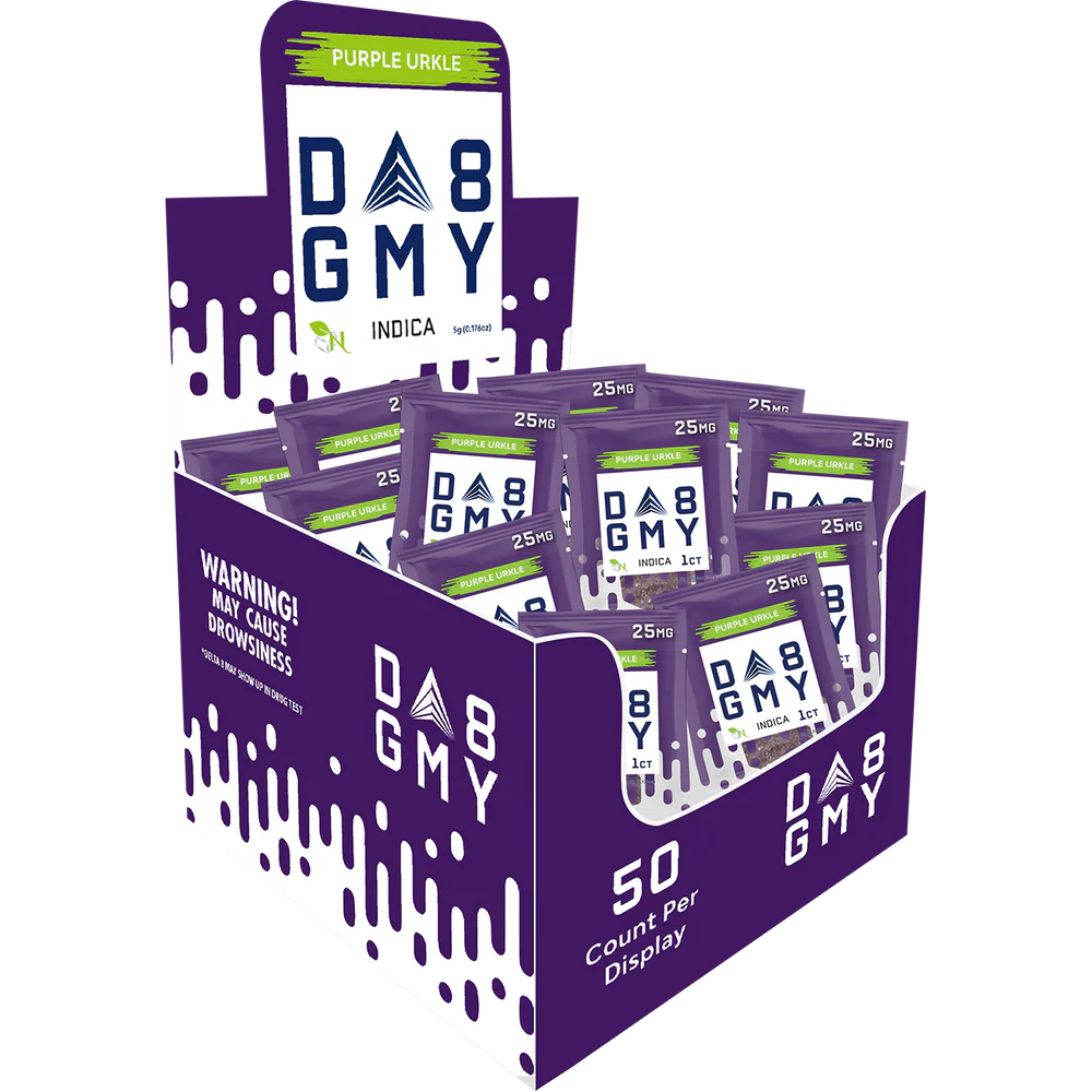 AGFN D8 GMY Delta-8 THC Single Serve Gummies I 1ct