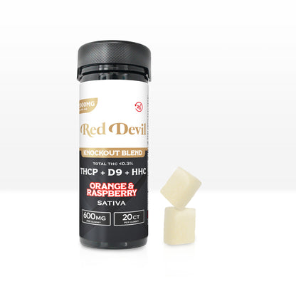 RED DEVIL D9 DUAL GUMMIES 12000MG BOTTLE 20CT