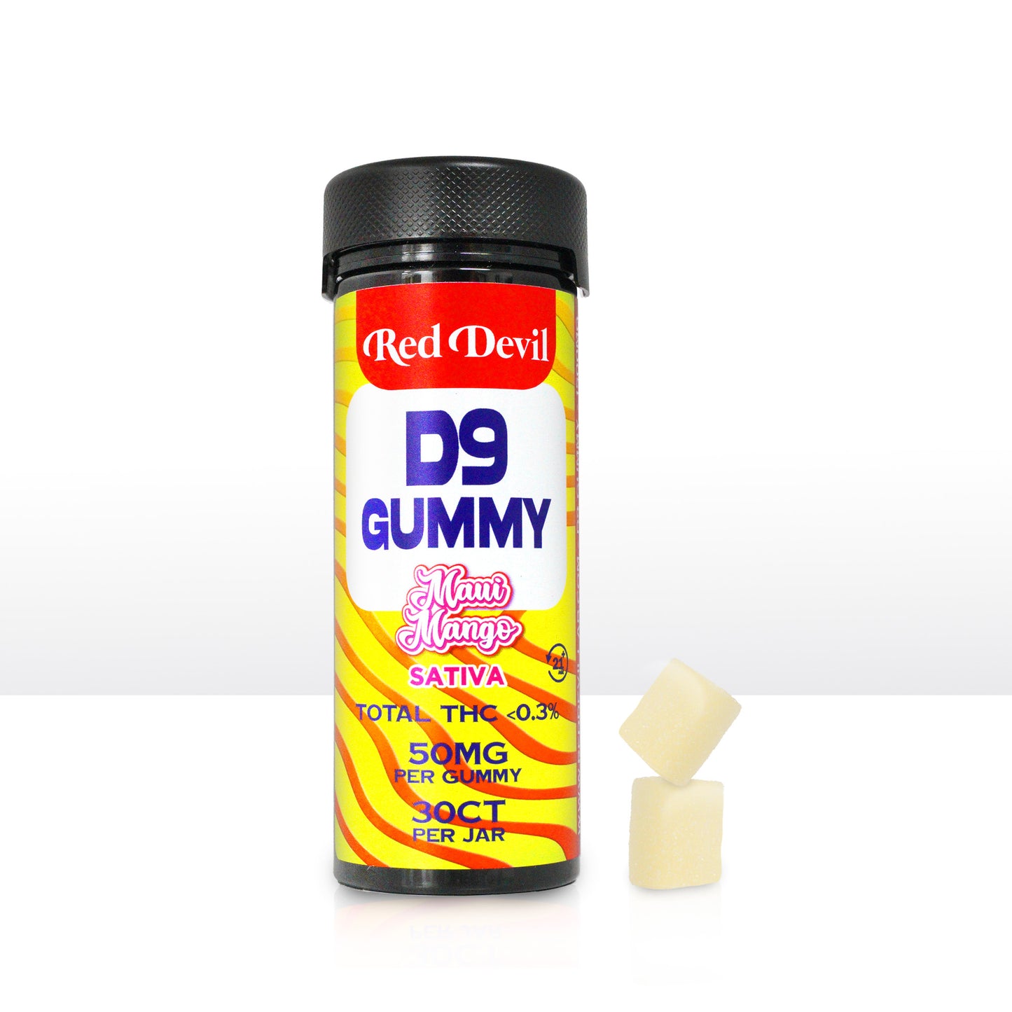 RED DEVIL D9 GUMMIES 1050MG I 30CT