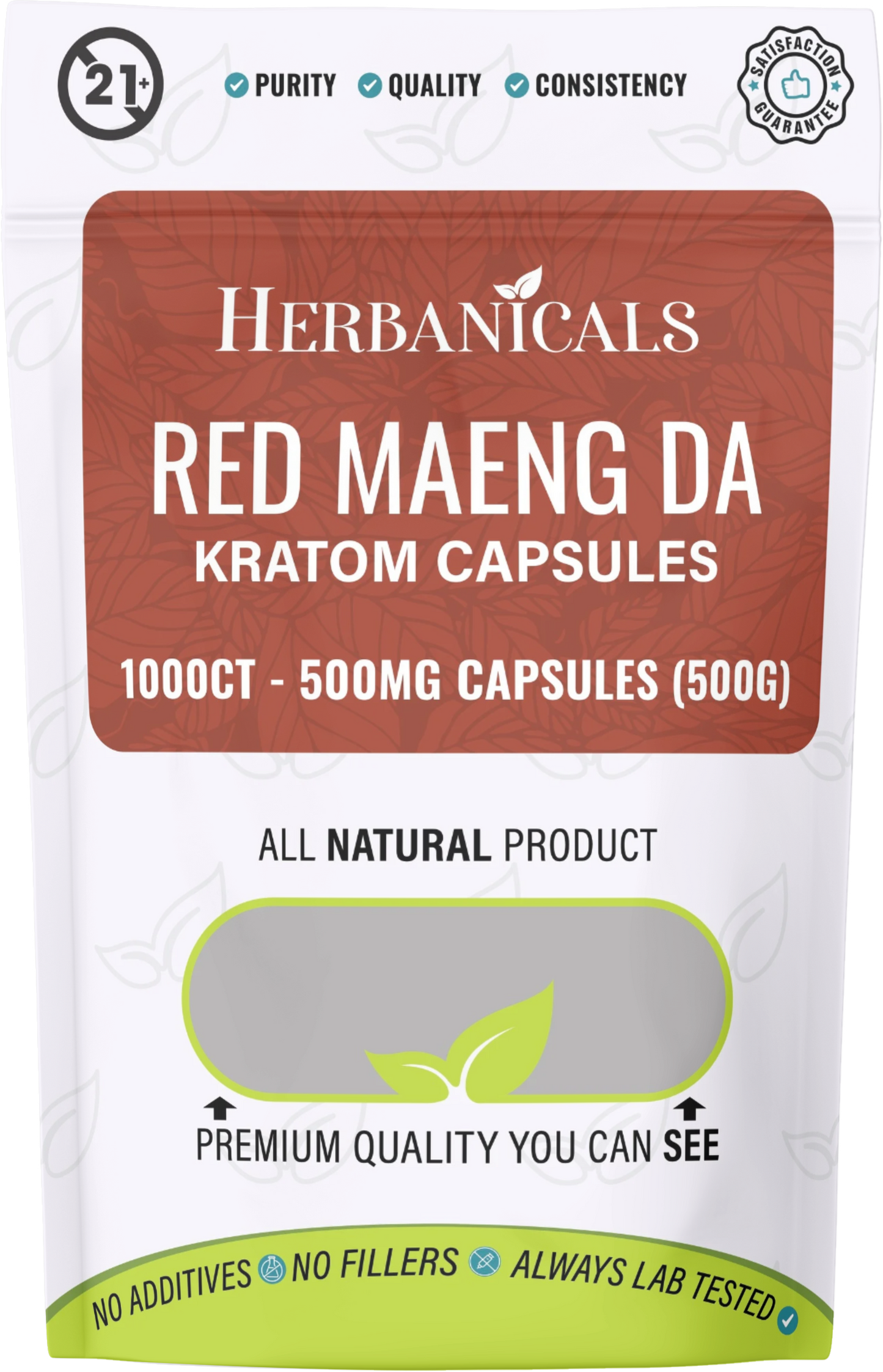 Herbanicals Premium Quality Kratom Capsules