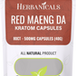 Herbanicals Premium Quality Kratom Capsules