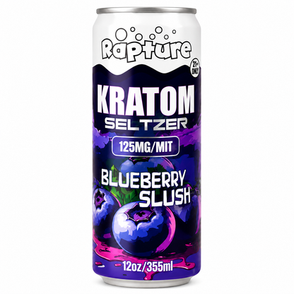 Rapture Kratom Seltzer 12oz Cans - 125MIT