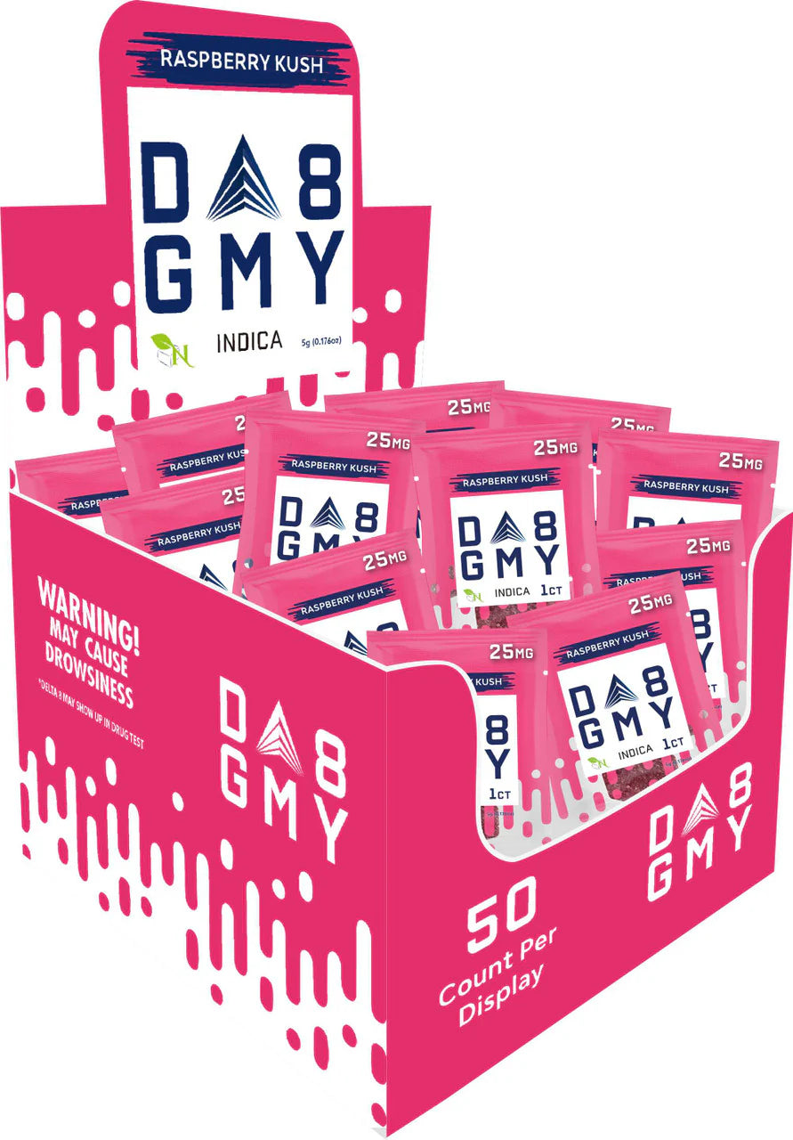 AGFN D8 GMY Delta-8 THC Single Serve Gummies I 1ct