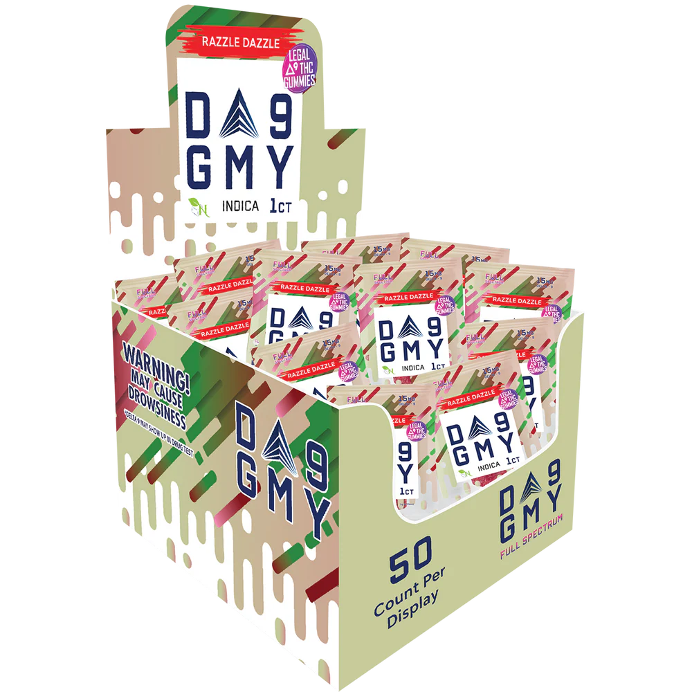 AGFN DELTA 9 THC GUMMIES Single Serve I 1ct