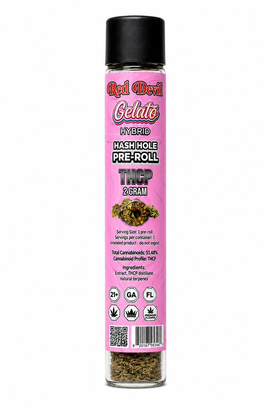 Red Devil THCP Hash Hole Pre Rolls 2G