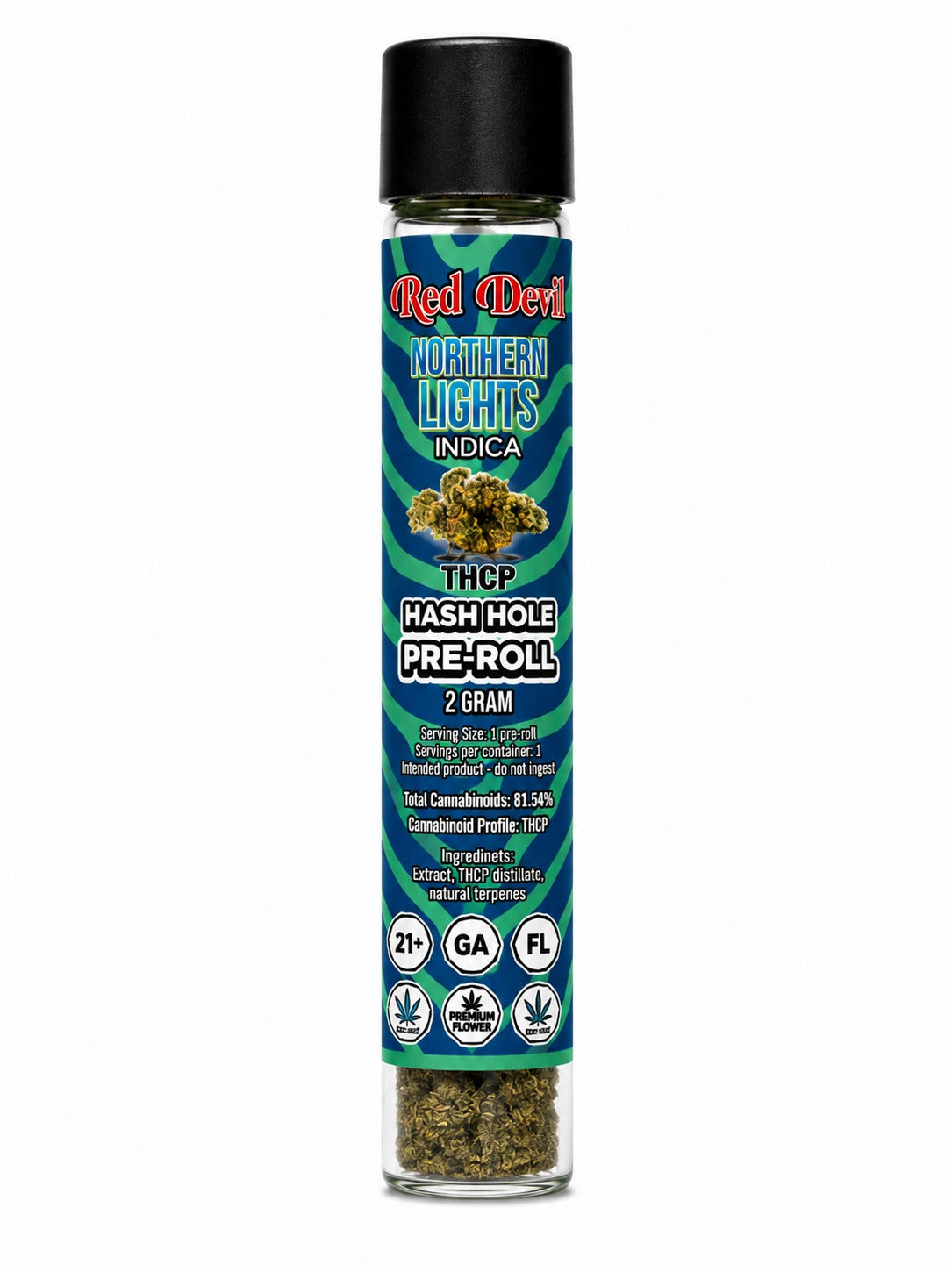 Red Devil THCP Hash Hole Pre Rolls 2G