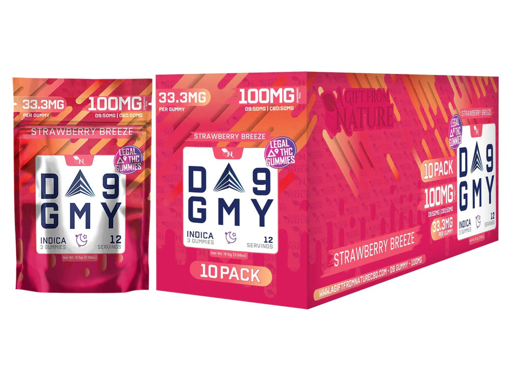 AGFN D9 GMY THC Gummies I 3CT