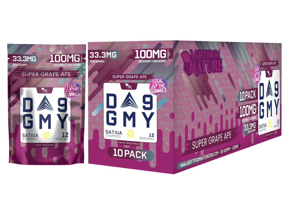AGFN D9 GMY THC Gummies I 3CT