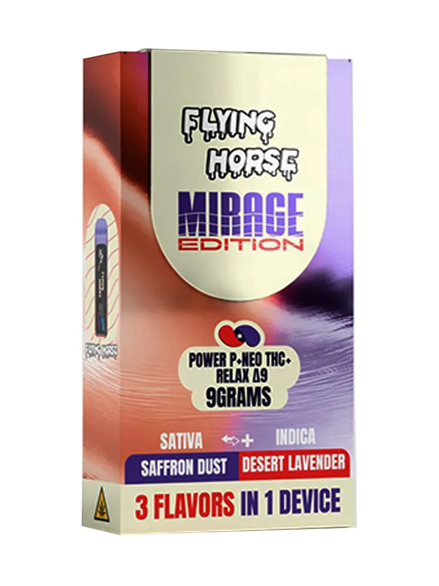 Flying Horse Mirage Edition Vape 9G- 3 Flavors in 1
