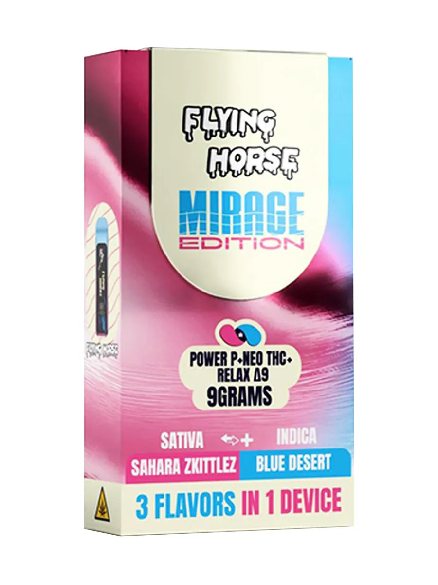 Flying Horse Mirage Edition Vape 9G- 3 Flavors in 1