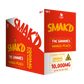 Smak'd 2000mg THC Gummies I 10000mg (5 Gummies Per Pack)