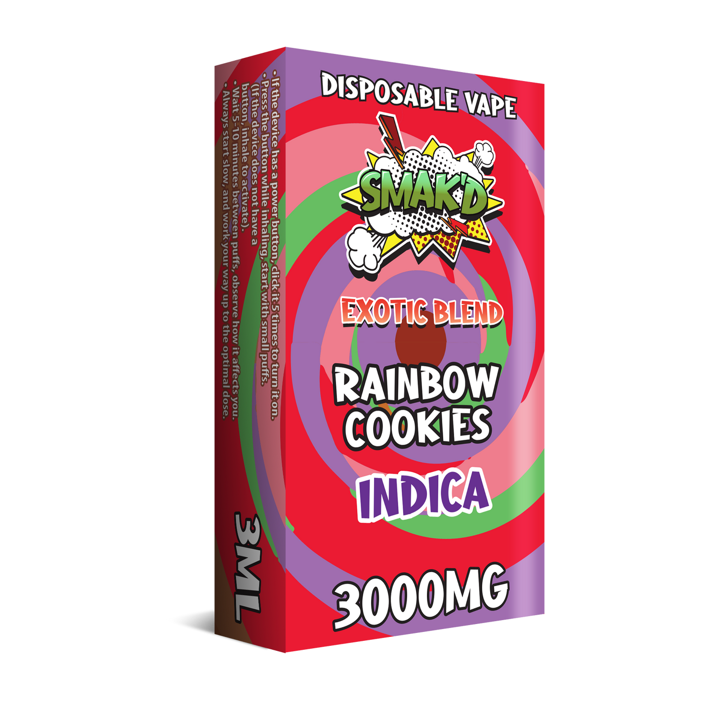 Smak'd Exotic Blend Disposable Vape I 3000 MG