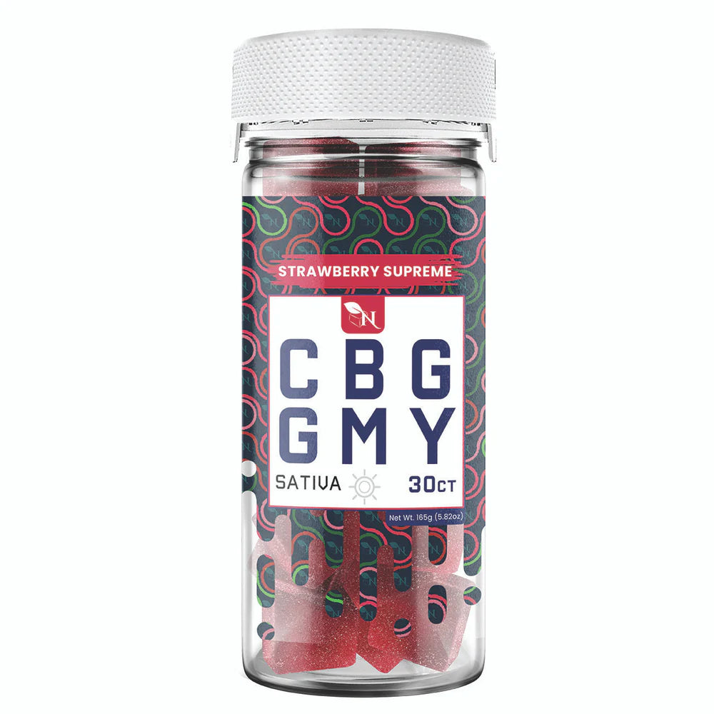AGFN CBG GMY CBG SATIVA Gummies I 1500MG/30ct/Jar