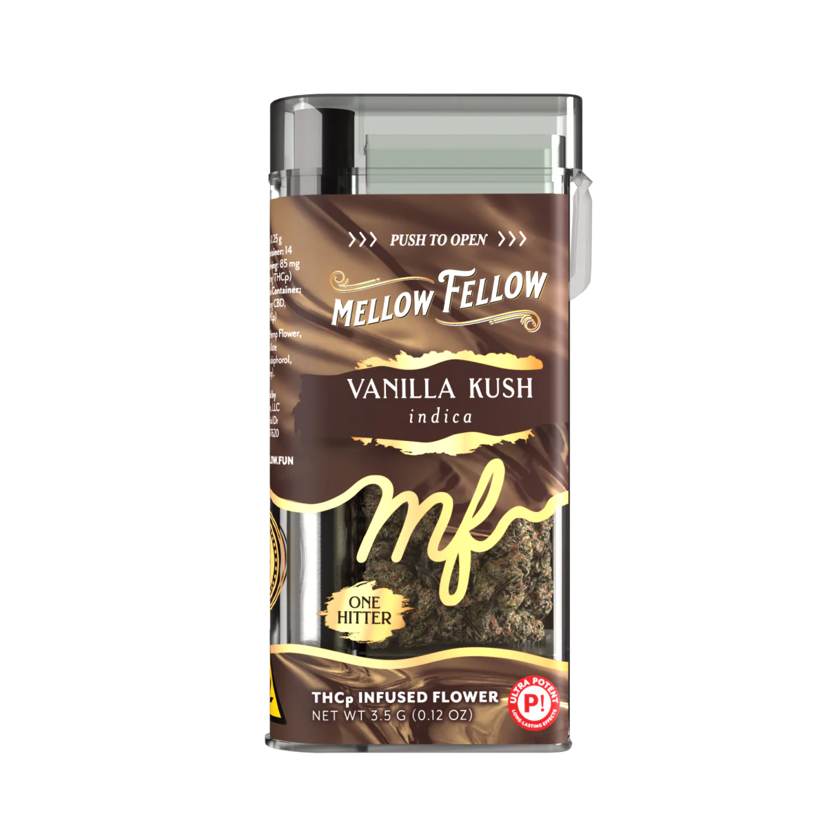 Mellow Fellow THCp 3.5g Infused Flower + One Hitter