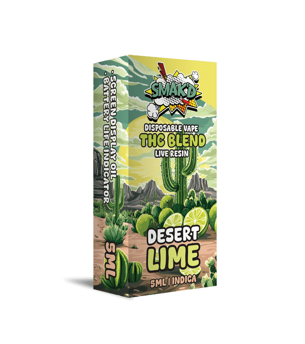 Smak'd Exotic Blend Disposable THC Vape I 5ML