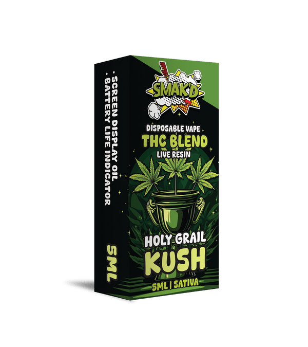 Smak'd Exotic Blend Disposable THC Vape I 5ML