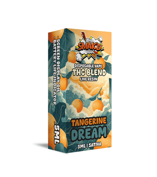 Smak'd Exotic Blend Disposable THC Vape I 5ML