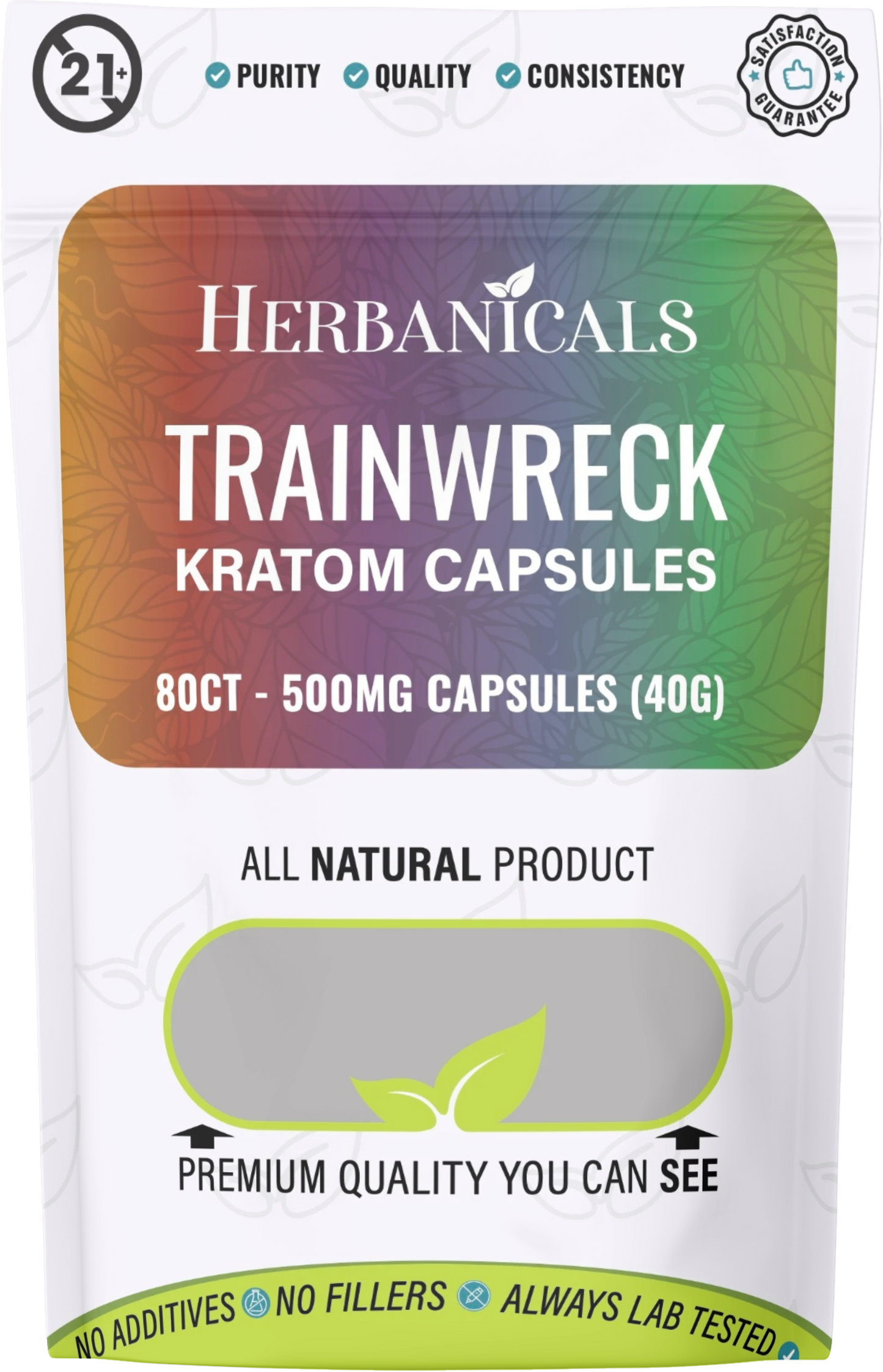 Herbanicals Premium Quality Kratom Capsules