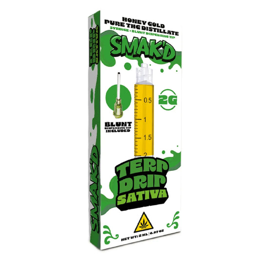 Smakd Honey Gold THC Pure Distillate Syringes 2g