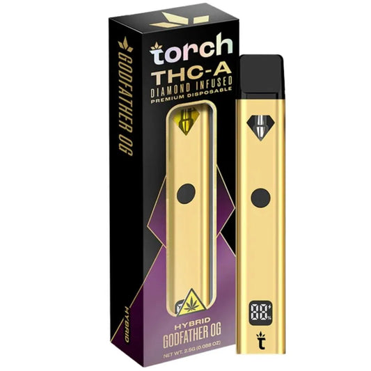 Torch THCa Diamond Infused Premium Disposable Vape - 2.5GM
