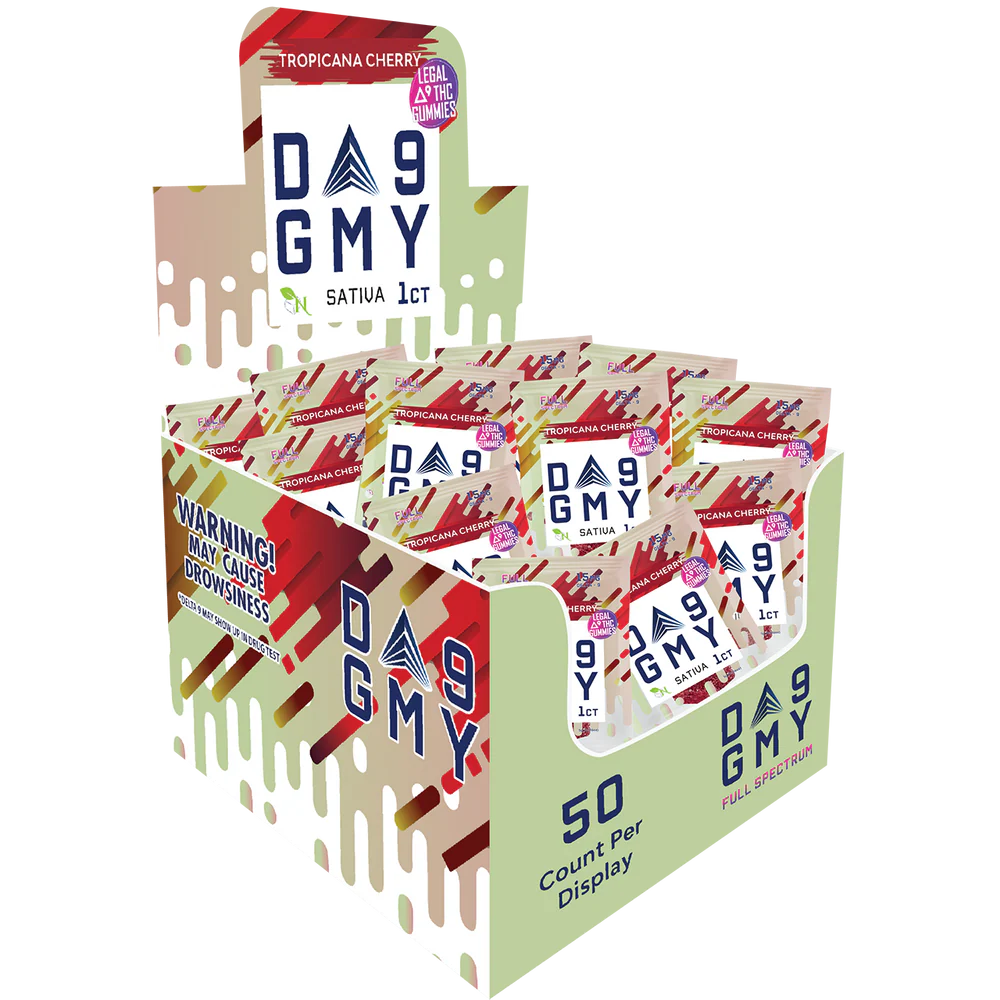AGFN DELTA 9 THC GUMMIES Single Serve I 1ct